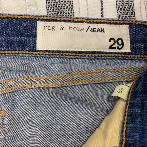COPY - Rag & Bone Women’s Jeans - Cut #16939 - Color Croyden - Size 29” - Picture 8 of 8